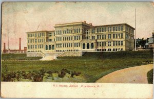 Rhode Island Normal School, Providence RI c1907 UDB Vintage Postcard V28