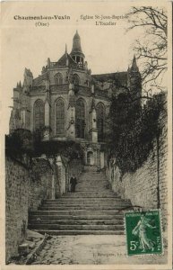 CPA chaumont-en-vexin eglise saint-jean-Baptiste-the staircase (1207739) 