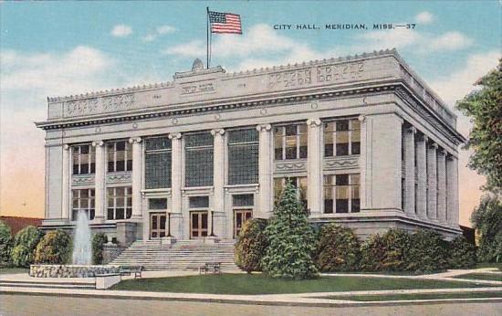 Mississippi Meridian City Hall