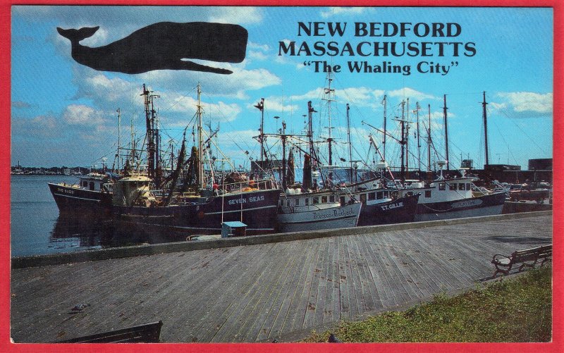 NEW BEDFORD MASS. THE WHALING CITY  SEE SCAN  PC72