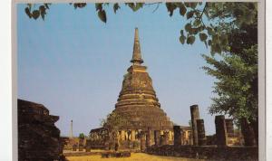 BF17778 the chedi of wat chang lom sukhothai  thailand  front/back image