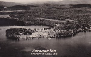 New York Adirondacks Saranac Inn 1959 Real Photo