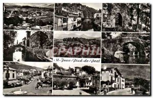 Saint Jean Pied de Port Modern Postcard General view of the neck & # 39Ispegu...