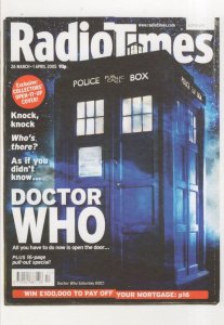 Dr Doctor Who The Tardis Time Machine Radio Times Postcard