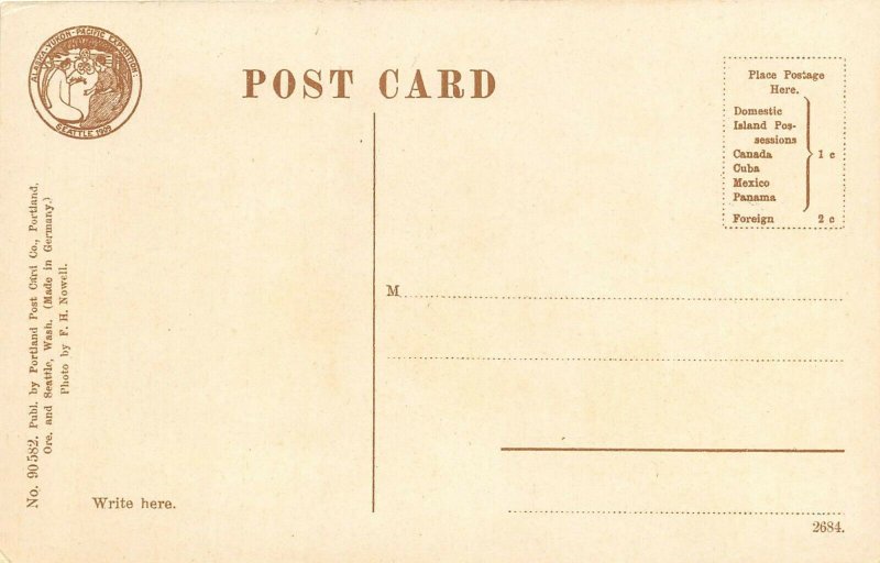 Unalaska Alaska c1910 Postcard On The Trail Alaska-Yukon Pacific Exposition