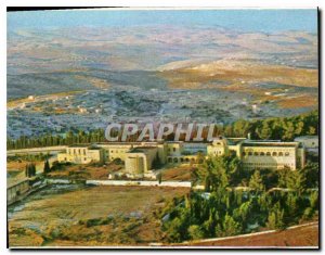 Modern Postcard Mount Scopus general view of the University and vision in the...