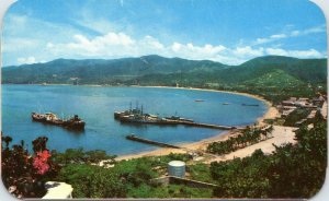 postcard Acapulco, Mexico - Naval Base of Icacos