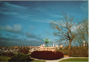 Postcard The Scout Statue By Cyrus Edwin Dallin Penn Valley Park Kansas City MO