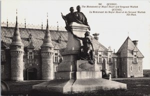 Canada Quebec The Monument of Major Short and Sergeant Wallick Postcard C088