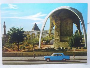 Alaeddin Kosku Kiosk Alaettin Tepesi Konya TURKEY Unused Vintage Postcard 1970s