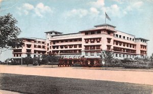 The Manila Hotel Manila Philippines 1921 Missing Stamp 