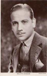 Melvyn Douglas Picturegoer Photo Postcard