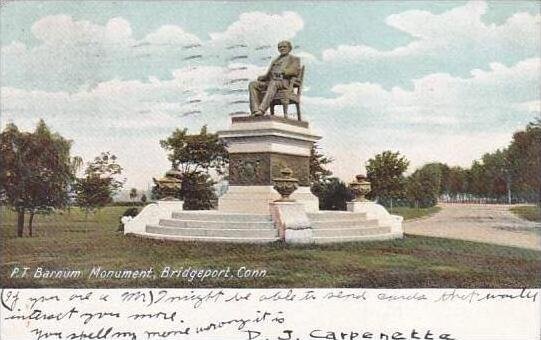 Connecticut Bridgeport P T Barnum Monument