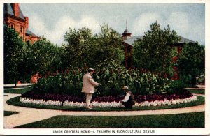 Colorado Colorado Springs Union Printers Home Beautiful Flower Garden