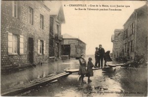 CPA CHARLEVILLE - Crue de la Meuse (155168)