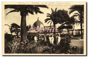 Old Postcard Nice Palace pier boardwalk