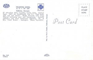 Folkston Motel US Hwy 1-23-301 Folkston Georgia 27 Units