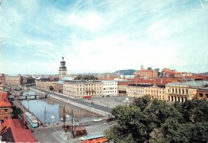 B110710 Sweden Goteborg Stora Hamnkanalen Bridges River Ponts Panorama