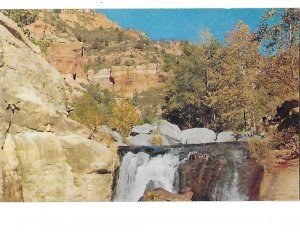 Oak Creek Falls in Oak Creek Canyon near Sedona Arizona