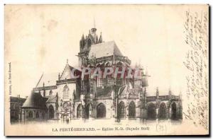 Old Postcard La Ferte Bernard Church