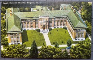 Vintage Postcard 1930-1945 Nesbitt Memorial Hospital Kingston Pennsylvania