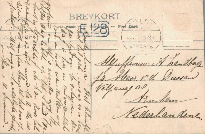 Norway Eneberettiget 1907 Knudsen REAL PHOTO 01.94