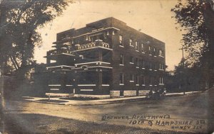 RPPC, Early Real Photo, Brenner Apartments, Hampshire St,Quincy,IL,Old Post Card