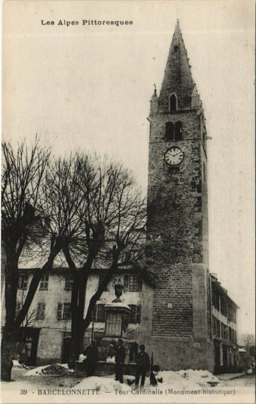 CPA Barcelonnette cardinal tower (1208281) 