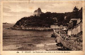 CPA DINARD - La Promenade des Allies et la Pointe du Moulinet (584829)