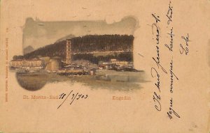 ac1011 - Postcards VINTAGE POSTCARD - SWITZERLAND - St. Moritz-Bad - 1903-