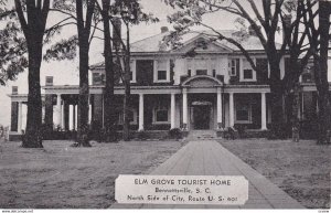 Elm Grove Tourist Home , Bennetsville, South Carolina, 20-40s