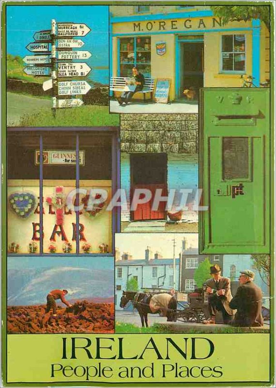 Postcard Modern Ireland people and places