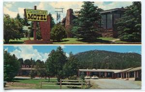 Timberline Motel Estes Park Colorado postcard