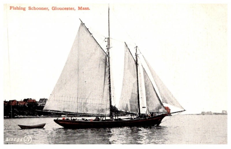 Massachusetts Gloucester ,  Fishing Schooner
