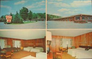 Brattleboro VT Roadside Motel Postcard