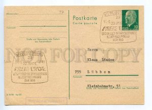 289973 EAST GERMANY 1972 Neubrandenburg Freie erde press postal card