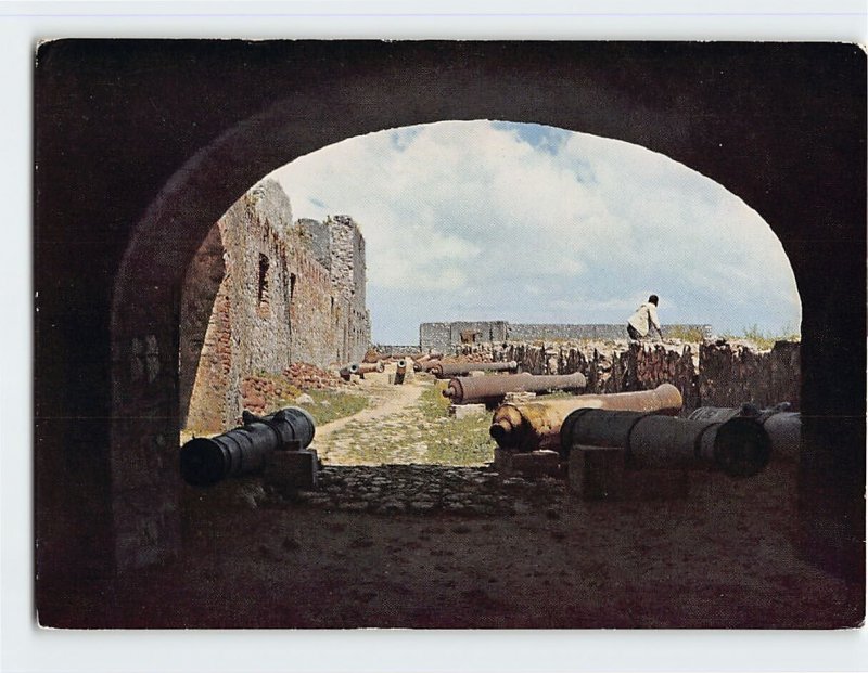 Postcard A Section of the Citadelle, Haiti
