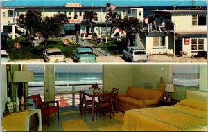 Florida Daytona Beach Edgemere Ocean Front Court 1958