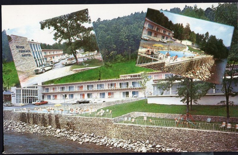 Tennessee ~ GATLINBURG River Terrace Motel - Phone: 794 Chrome 1950s-1970s