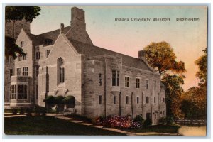 Bloomington Indiana IN Postcard Indiana University Bookstore Exterior c1920's