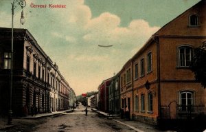 Czech Republic Červený Kostelec Cerveny Kostelec Hradec K Vintage Postcard 08.76