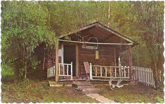 Robert W. Service's Cabin, Dawson City, Yukon, Canada, Chrome