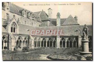 Old Postcard Treguier Cotes du Nord Set View Cloitre