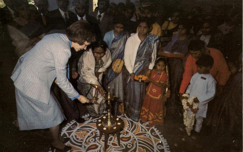 Rosalynn Carter in India, 1978