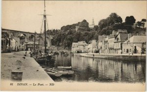 CPA DINAN Le PORTRIEUX - La Jetee et le Port (1147002)