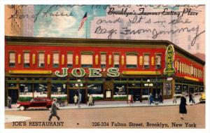 10491  NY Brooklyn   Joe's Restaurant