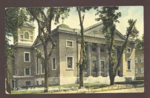 SPRINGFIELD MISSOURI ST. PAUL METHODIST EPISCOPAL CHURCH VINTAGE POSTCARD