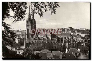 Modern Postcard Quimper Vue Prize Mont Frugy