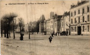CPA CHATEAU-THIERRY La Place du Champ de Mars (665582)