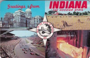 Greetings From Indiana The Hoosier State